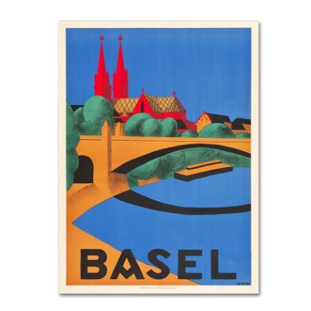 Vintage Apple Collection 'Basel' Canvas Art,35x47